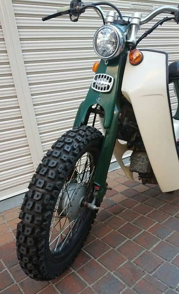 ホンダ スーパーカブ　太足前後ホイールフォークセット　引き取り2000円引き