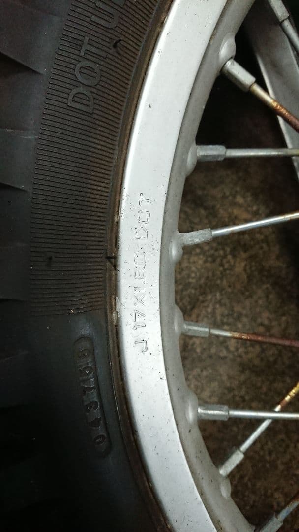 ホンダ スーパーカブ　太足前後ホイールフォークセット　引き取り2000円引き