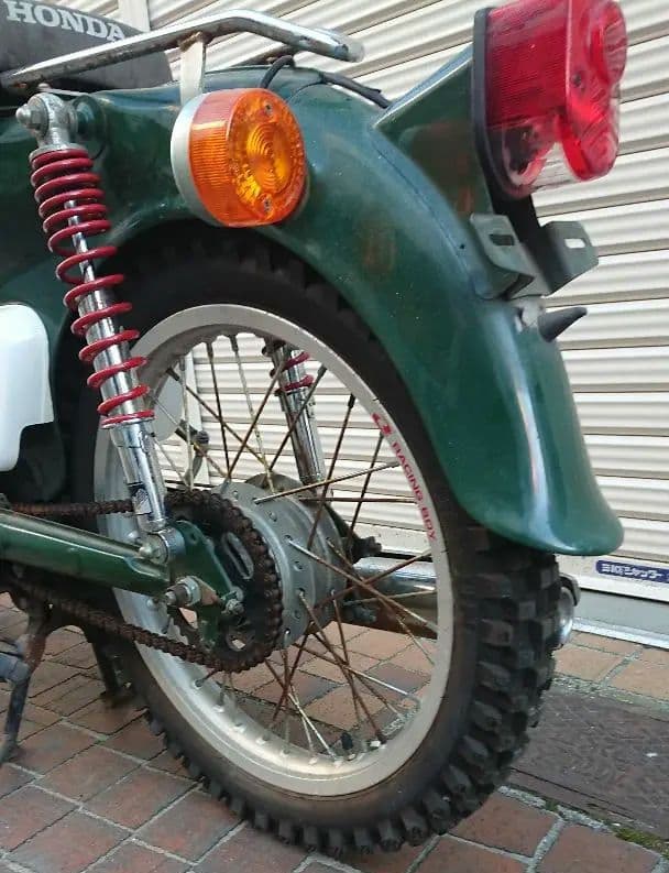 ホンダ スーパーカブ　太足前後ホイールフォークセット　引き取り2000円引き