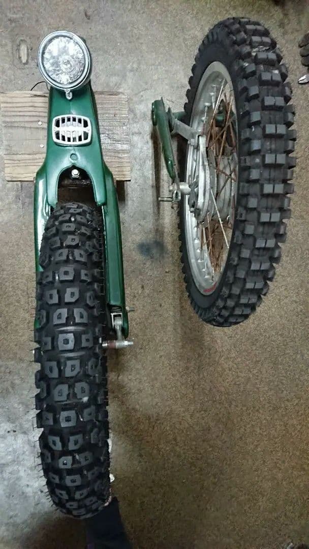 ホンダ スーパーカブ　太足前後ホイールフォークセット　引き取り2000円引き