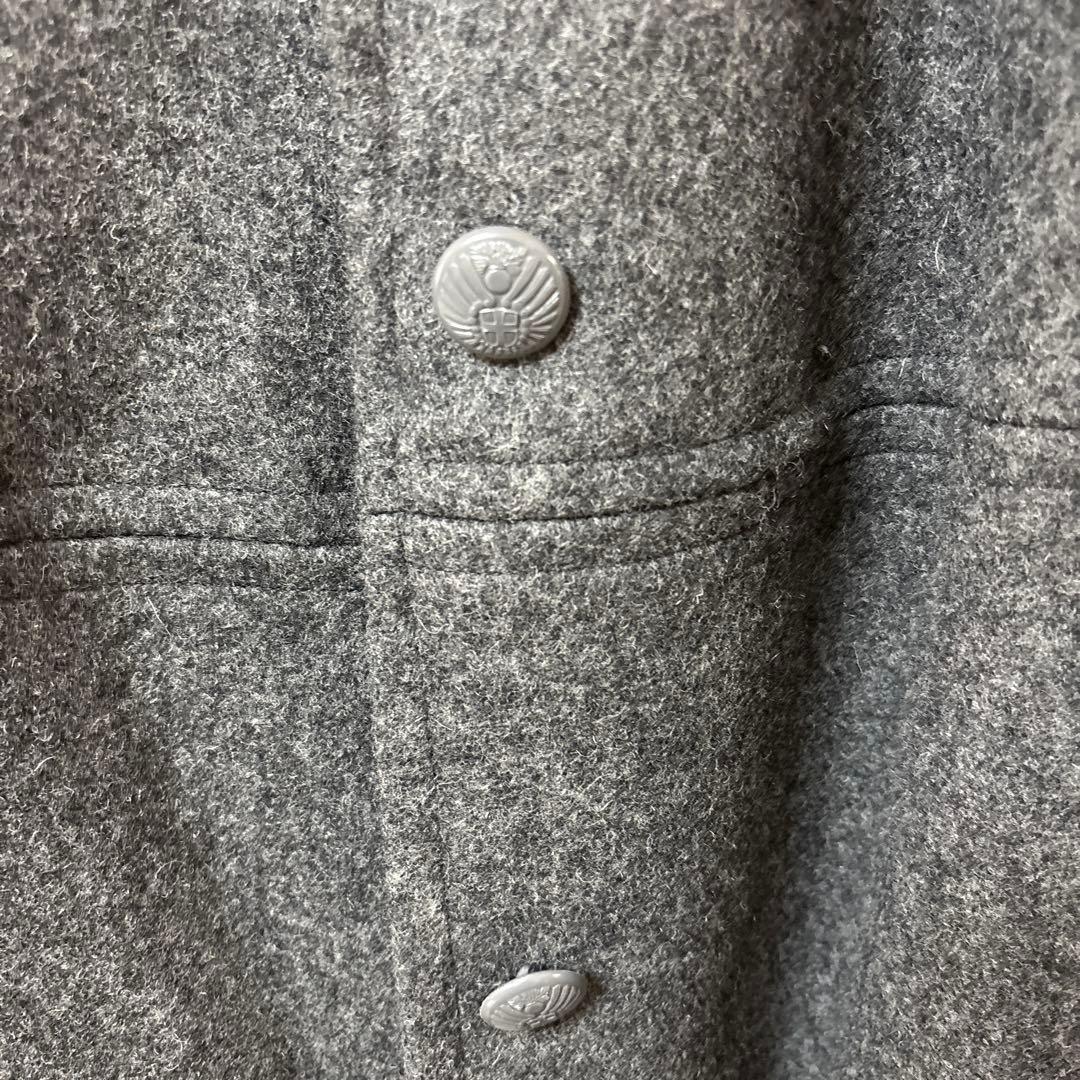 希少！ヴィンテージ デッドストック スウェーデン軍 ウールメルトンダッフルコート