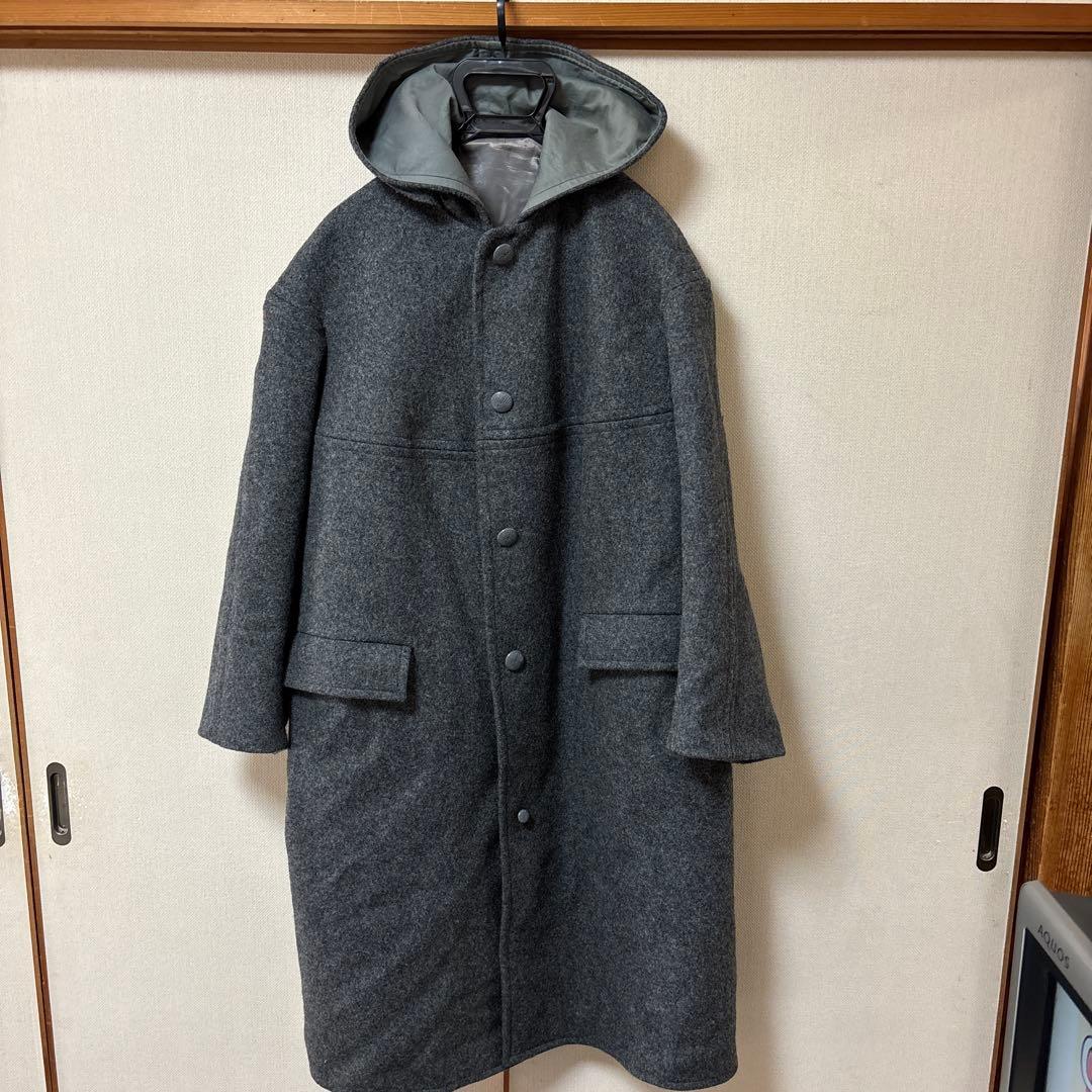 希少！ヴィンテージ デッドストック スウェーデン軍 ウールメルトンダッフルコート