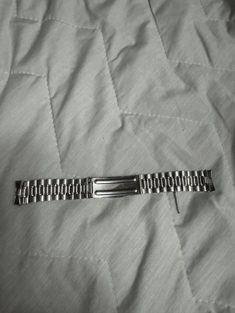 オメガ　純正　ステンレススチール メタルブレスレット 19mm