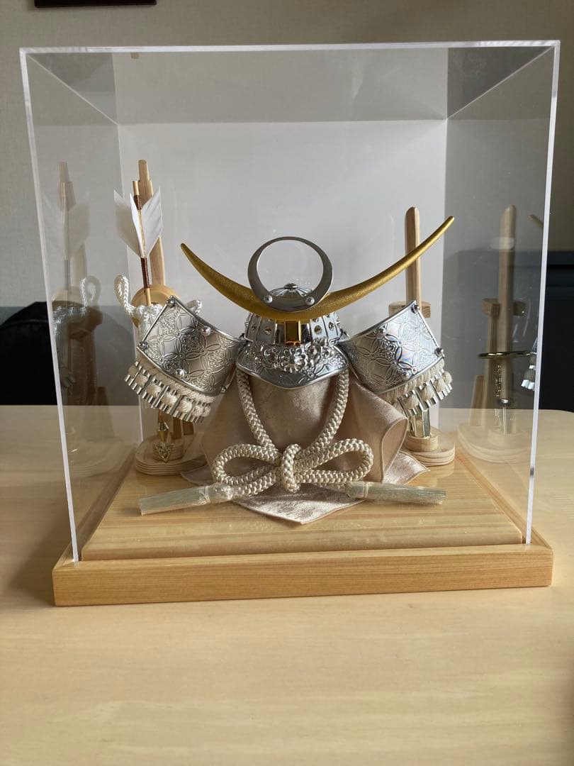 五月人形アクリルケース入り