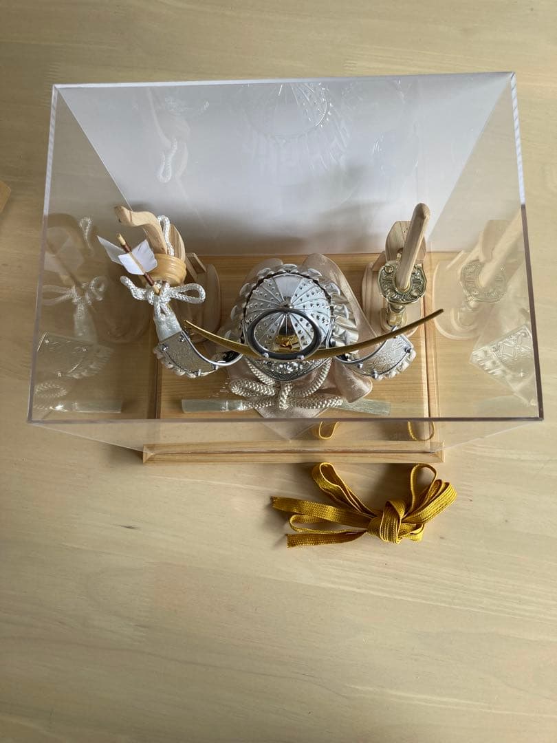 五月人形アクリルケース入り