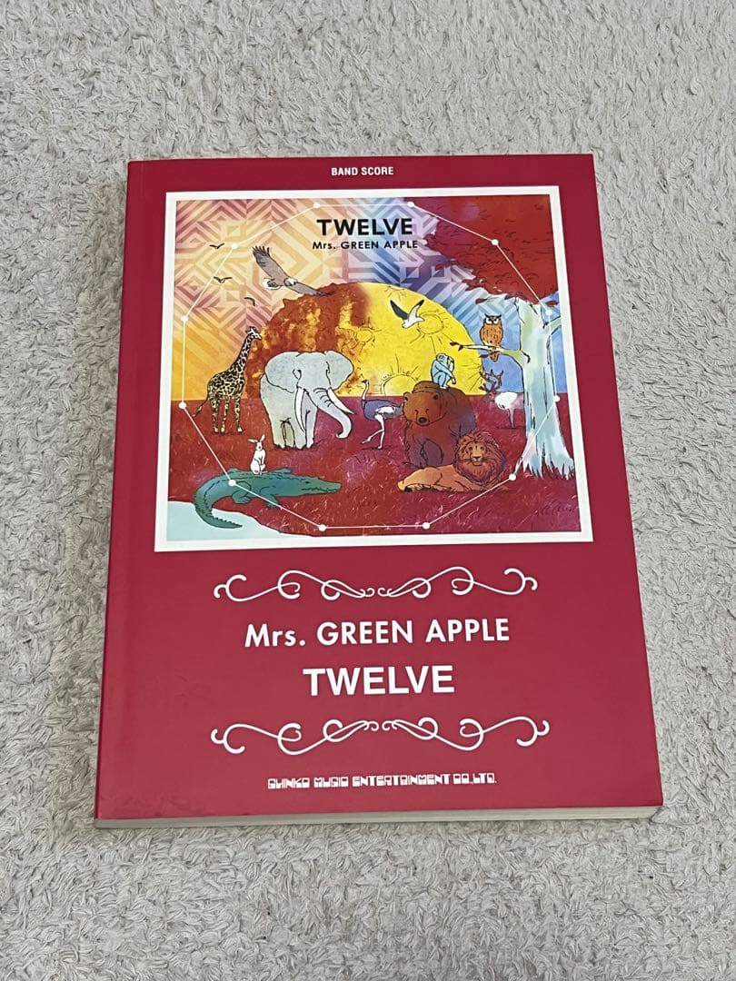 【廃盤】Mrs. GREEN APPLE バンドスコア TWELVE