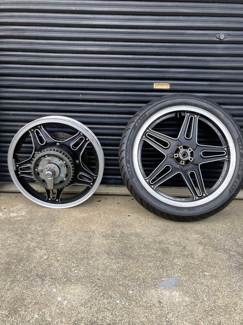 CB750F RC04 FB ホイール前後セット　裏コム　コムスターホイール
