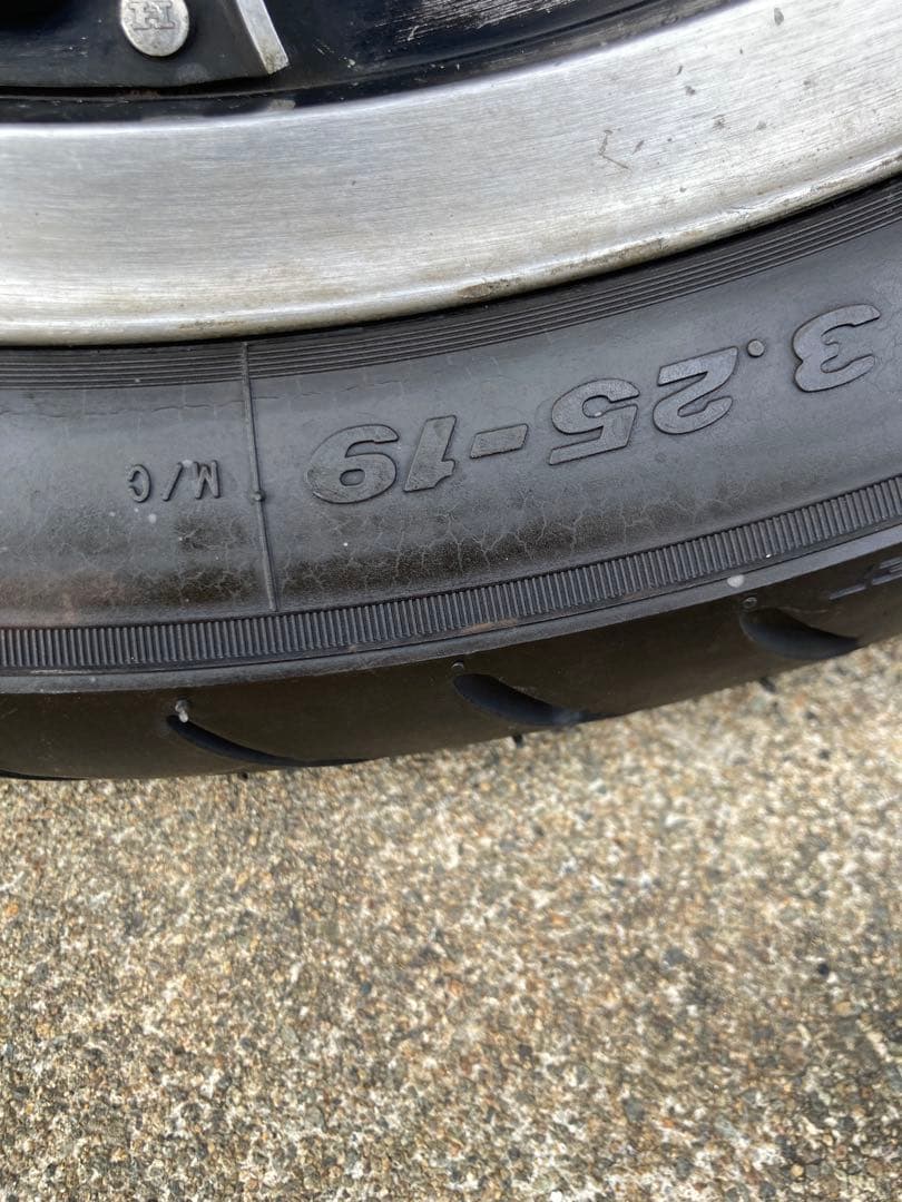 CB750F RC04 FB ホイール前後セット　裏コム　コムスターホイール