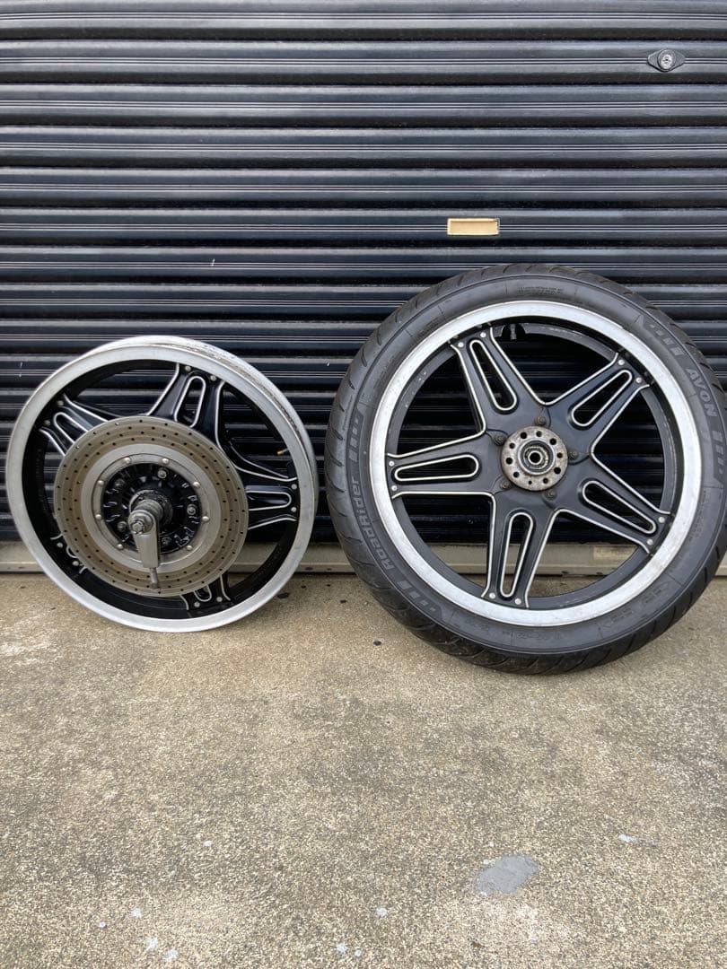 CB750F RC04 FB ホイール前後セット　裏コム　コムスターホイール