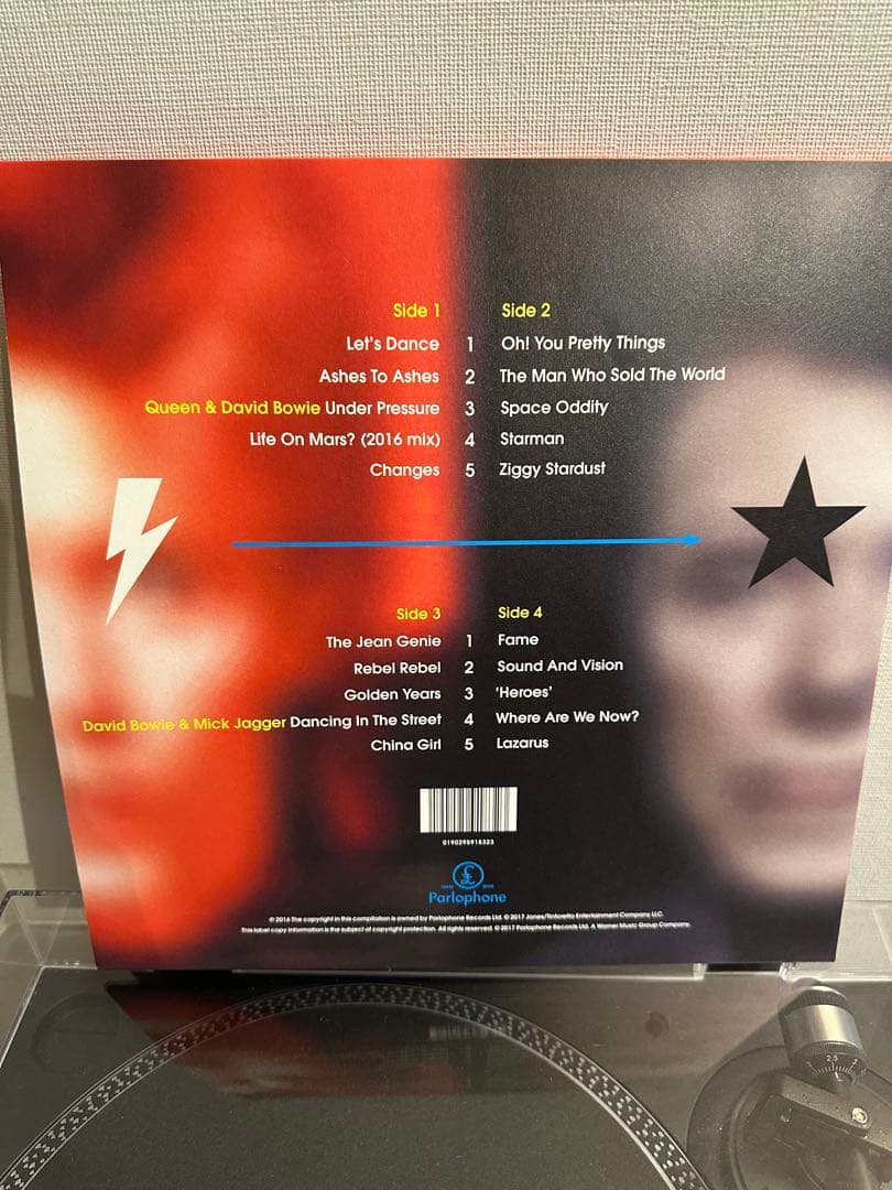 【超激レア入手困難】デビッドボウイ　BOWIE LEGACY LPレコード