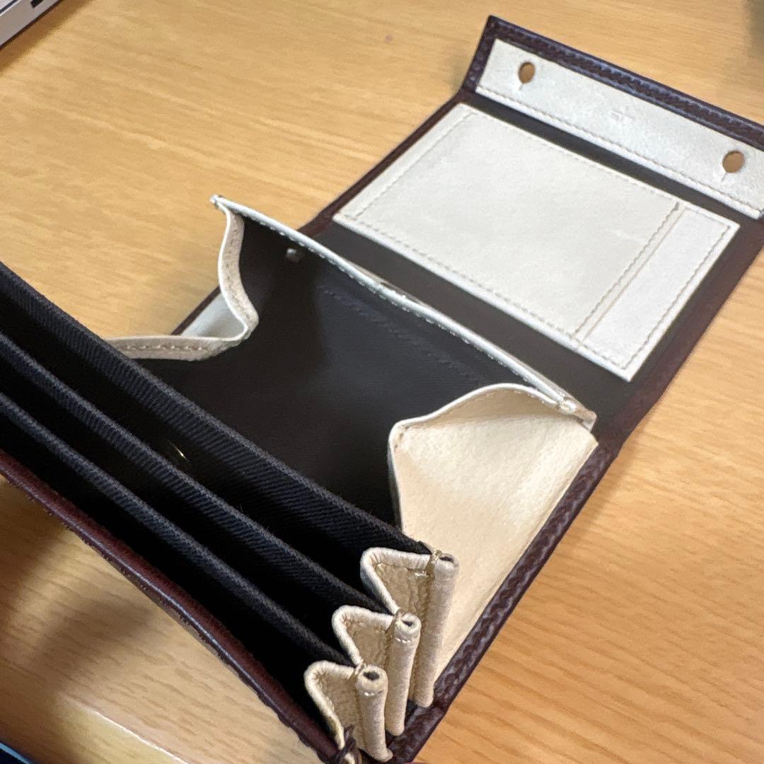 m+(エムピウ)millefoglie II P25 tabacco×beige