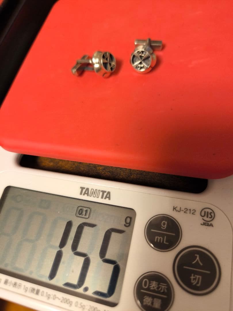 美品 デフブリード ロゴ deaf breed シルバー　カフス