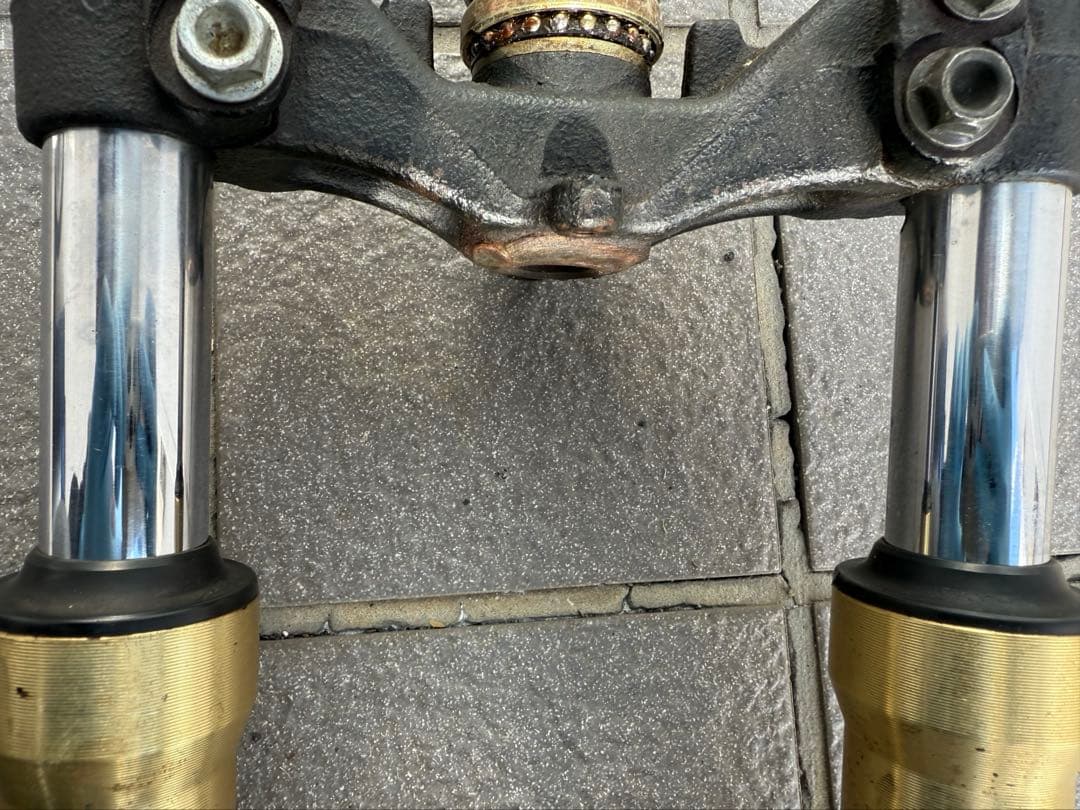 て*ぃ様 af35 ライブディオ　zx フロントフォーク　ステム