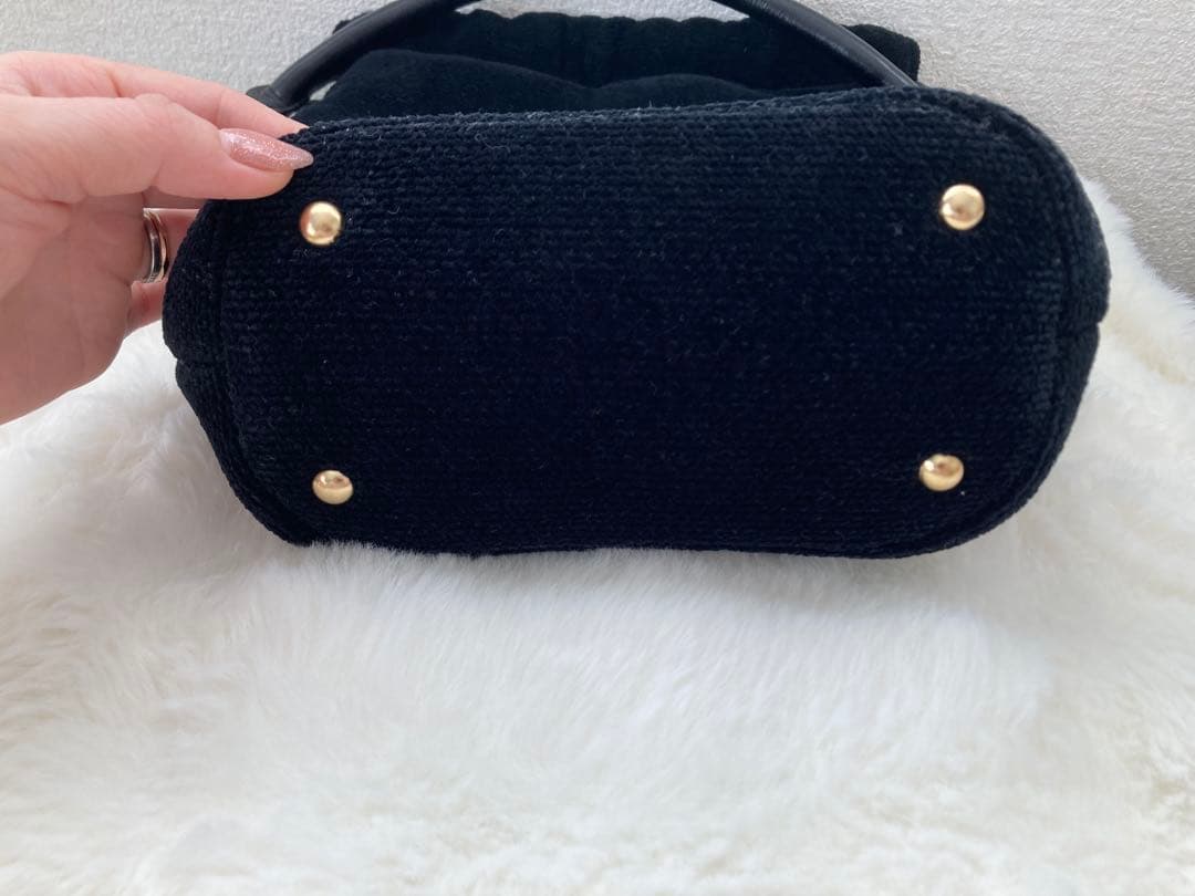 フェイラー　巾着　ショルダーバッグ