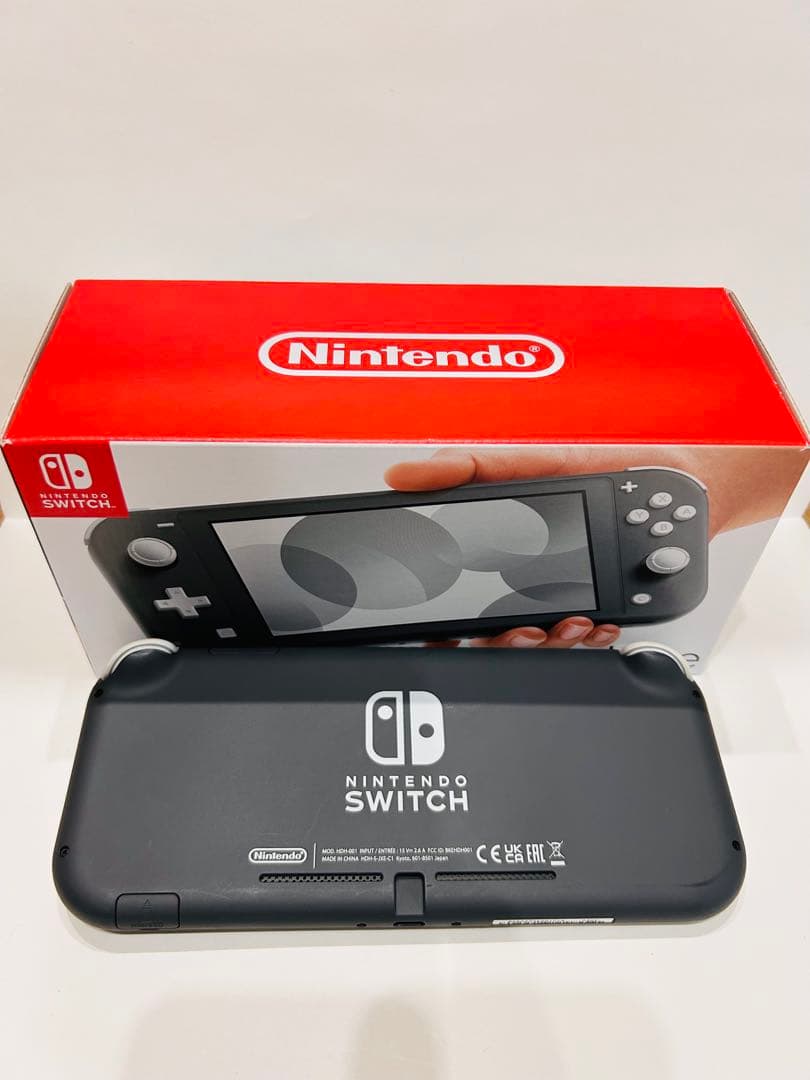 Nintendo Switch Lite グレー 本体　動作確認済み