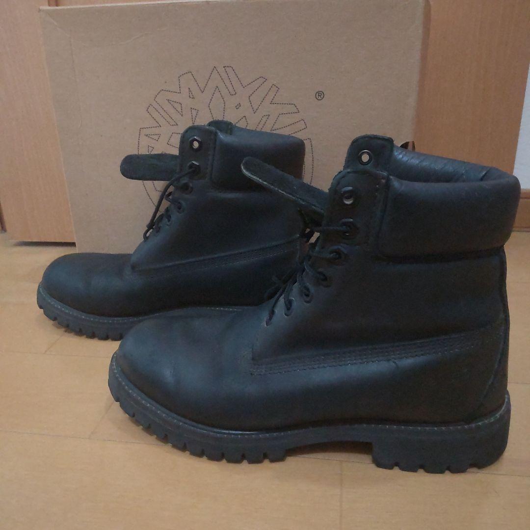 【ケア済・値下げ可】Timberland プレミアムブーツ ブラック 7w