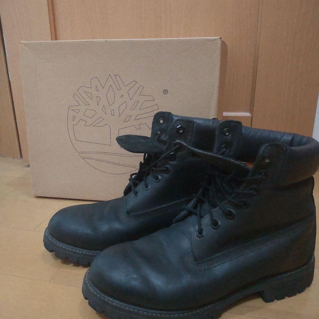 【ケア済・値下げ可】Timberland プレミアムブーツ ブラック 7w