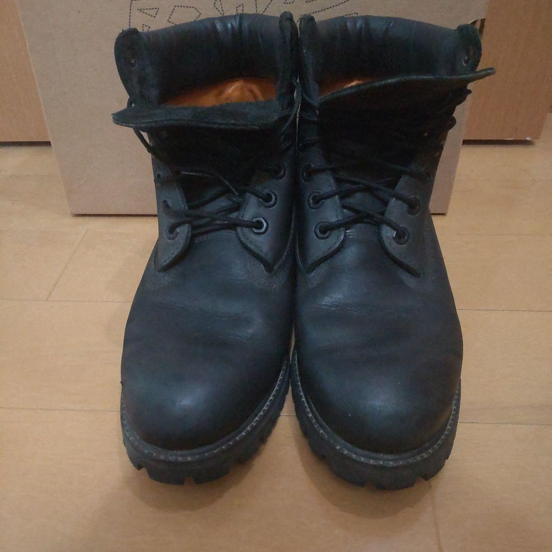 【ケア済・値下げ可】Timberland プレミアムブーツ ブラック 7w