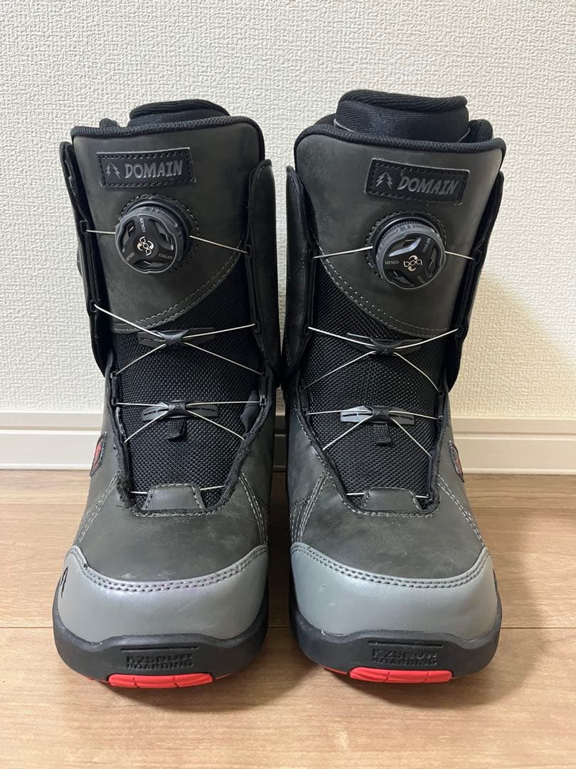 DOMAIN スノーボードブーツ BOAシステム グレー