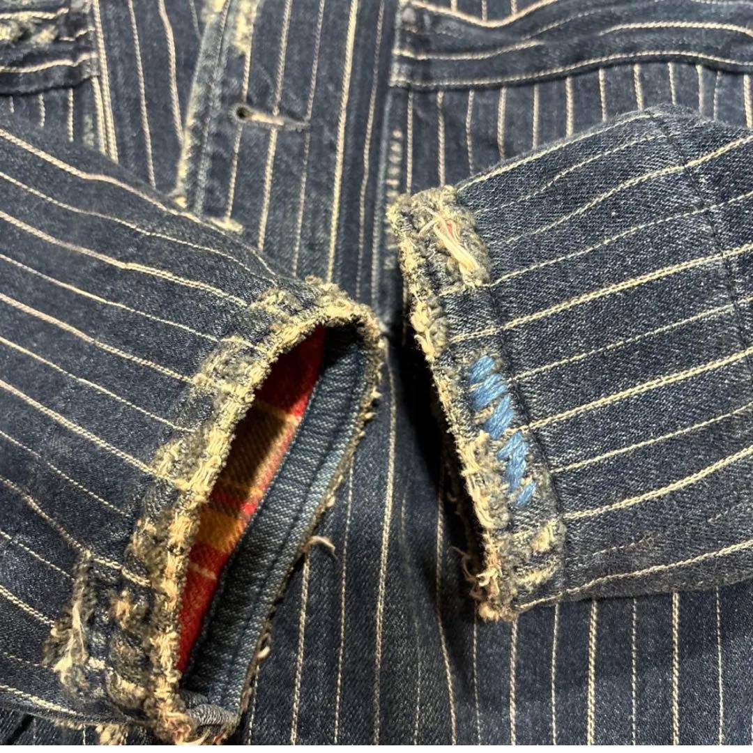 ジャケット・アウター PORTER CLASSIC HAWAIIAN DENIM JACKET