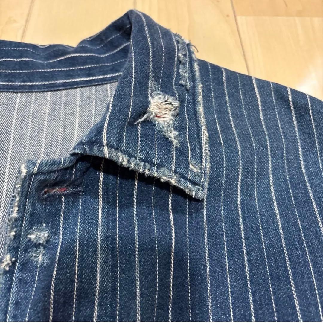 ジャケット・アウター PORTER CLASSIC HAWAIIAN DENIM JACKET