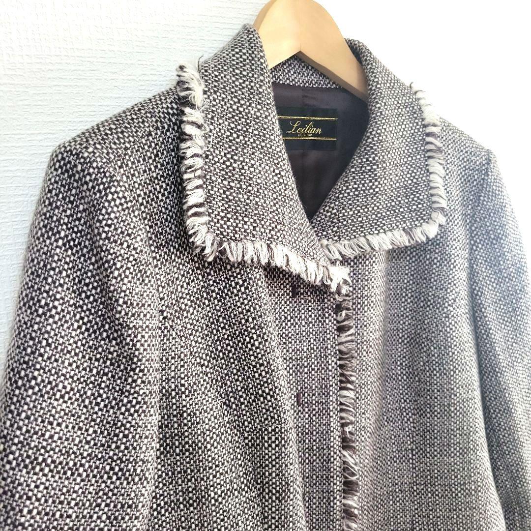 Leilian☆極美品☆サイズ１１☆カシミヤ100%☆軽く暖かいジャケット