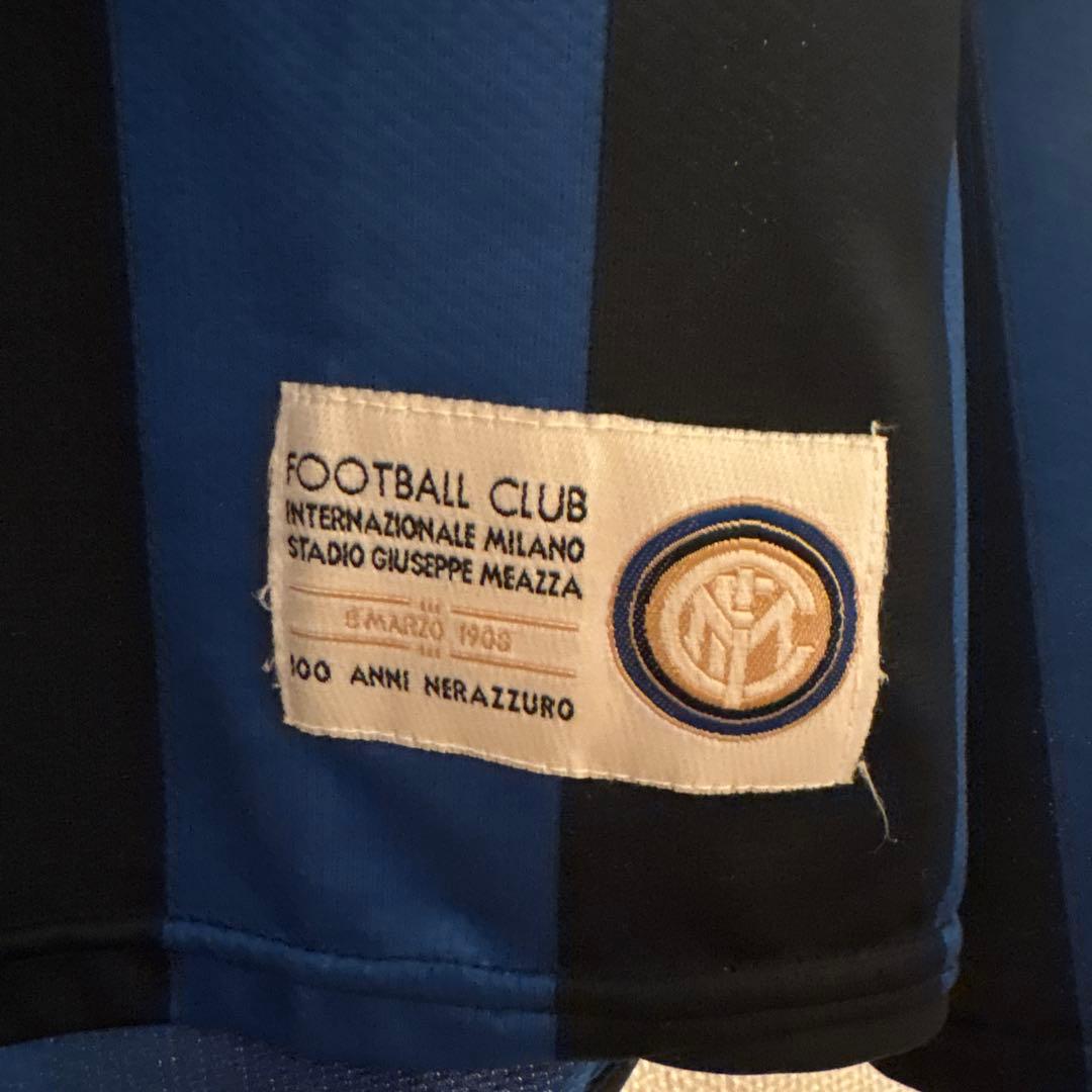 100周年記念 07-08 インテル フィーゴ ユニフォーム 長袖