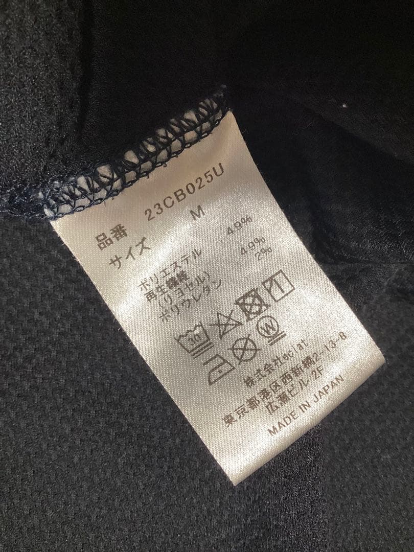 charbon running シャルボン ノースリーブ Tシャツ 23SS M