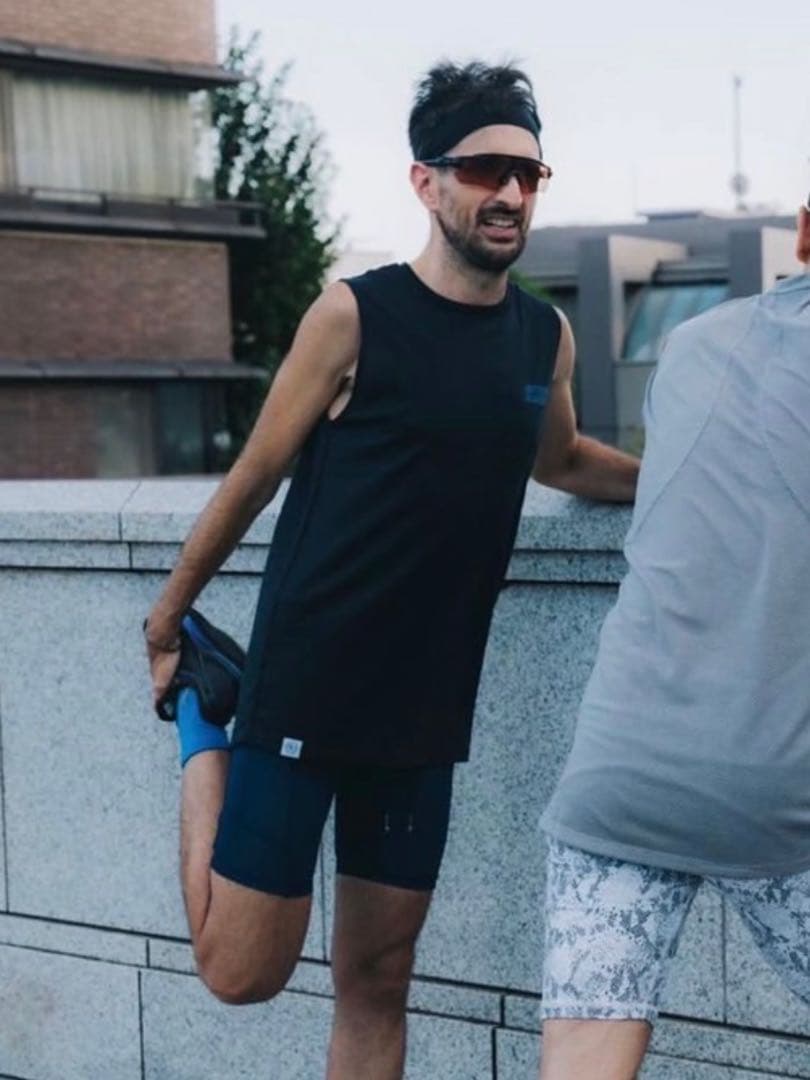 charbon running シャルボン ノースリーブ Tシャツ 23SS M