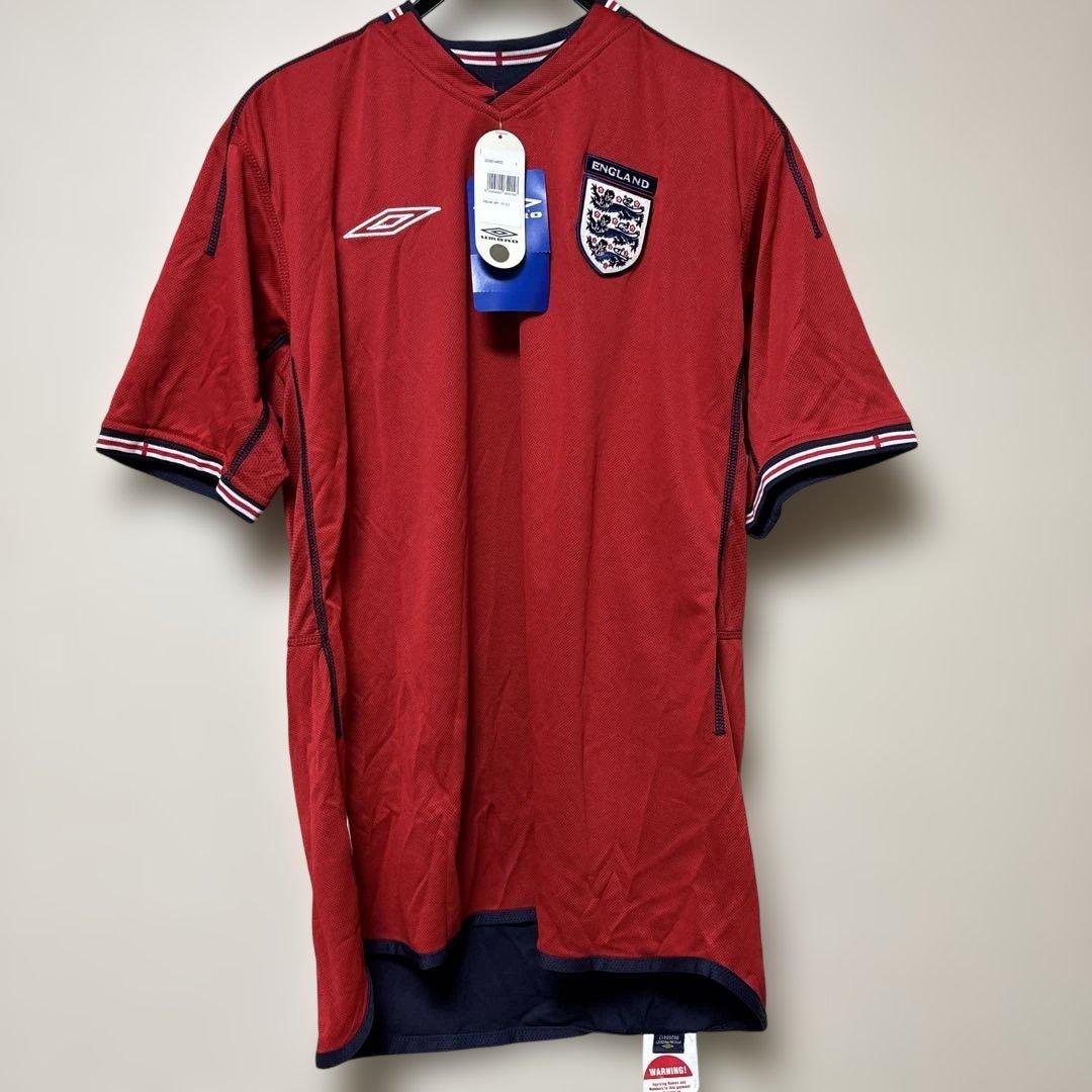 【新品・タグ付き】Umbro イングランド代表 リバーシブルユニフォームLサイズ