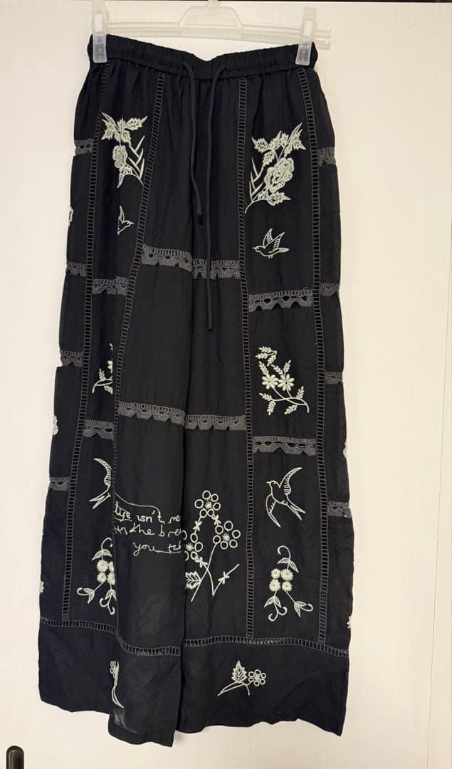 TODAYFUL◻︎Embroidery Patchwork Trousers36