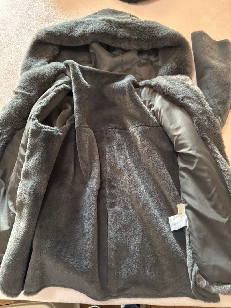 タイムセール　 NOLLEY'S エコファー×ムートンジャケット