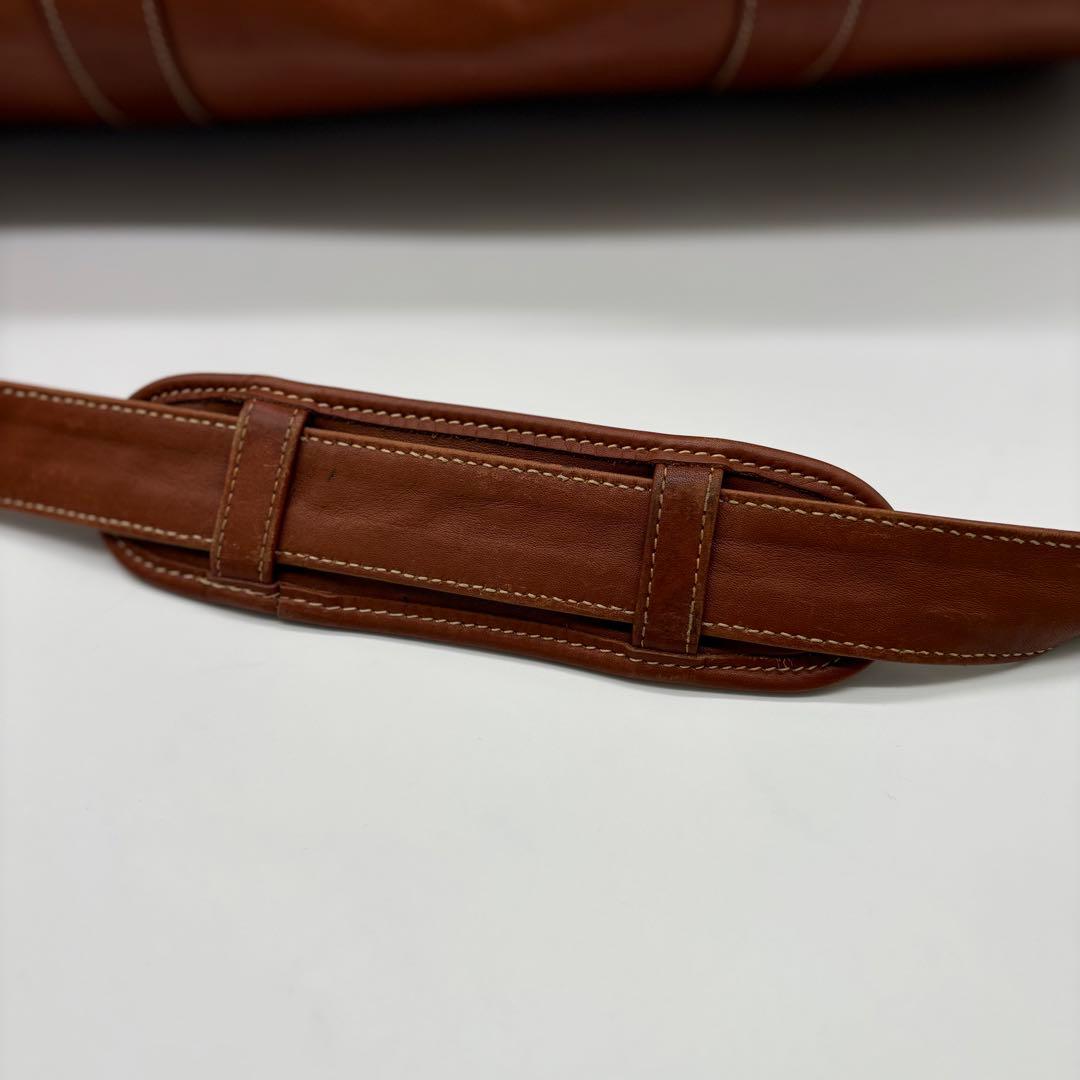 COACH コーチ 2WAY レザー ボストンバッグ 0502 南京錠 大容量