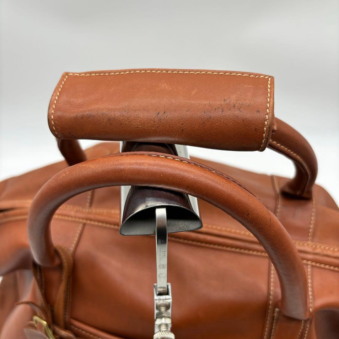 COACH コーチ 2WAY レザー ボストンバッグ 0502 南京錠 大容量