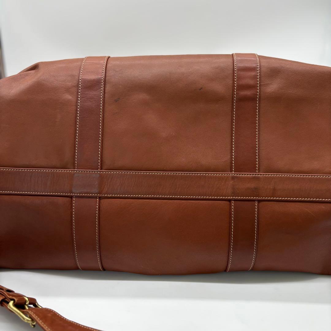 COACH コーチ 2WAY レザー ボストンバッグ 0502 南京錠 大容量