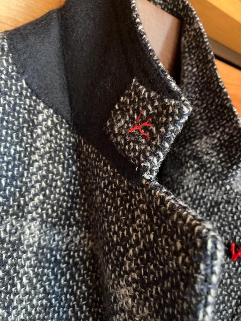 ISAIA ウールカシミヤキャメル チェスター コート 46 ROSS イザイア