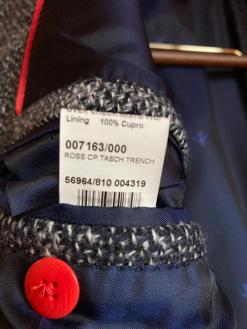 ISAIA ウールカシミヤキャメル チェスター コート 46 ROSS イザイア