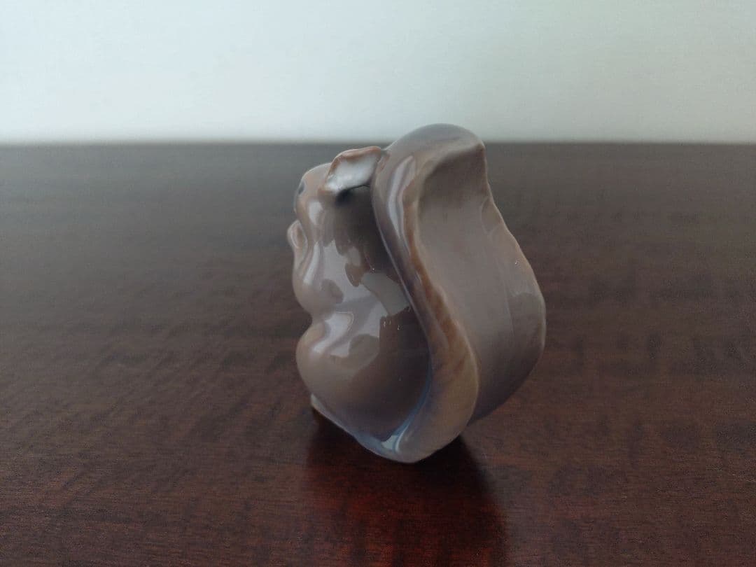 【合計3点】ロイヤルコペンハーゲン リス置物 フランス陶器の置物