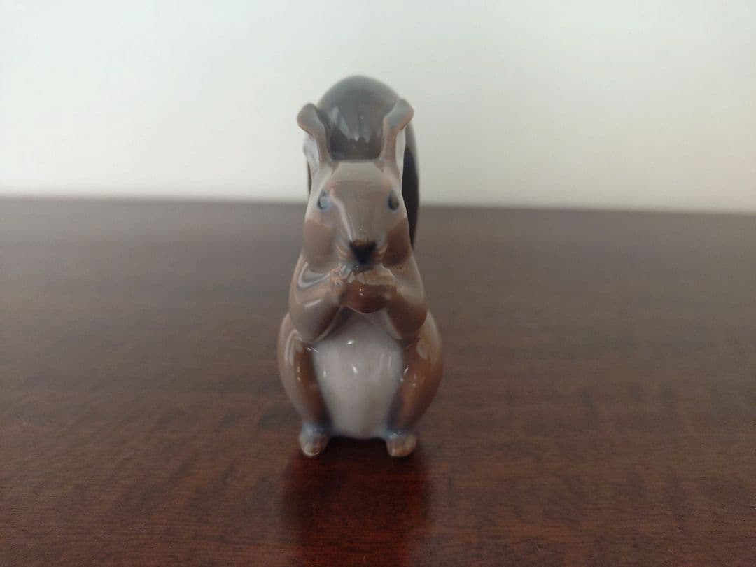 【合計3点】ロイヤルコペンハーゲン リス置物 フランス陶器の置物