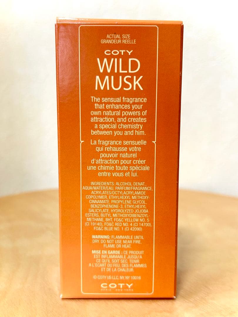◆ゆかりん様御確認用◆ コティ ワイルドムスク EDC44ml 3本 Coty
