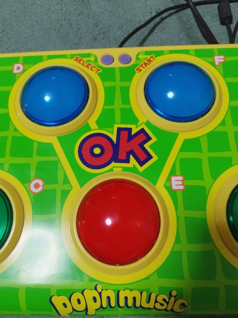 【ジャンク】ポップンミュージック アーケードスタイルコントローラ