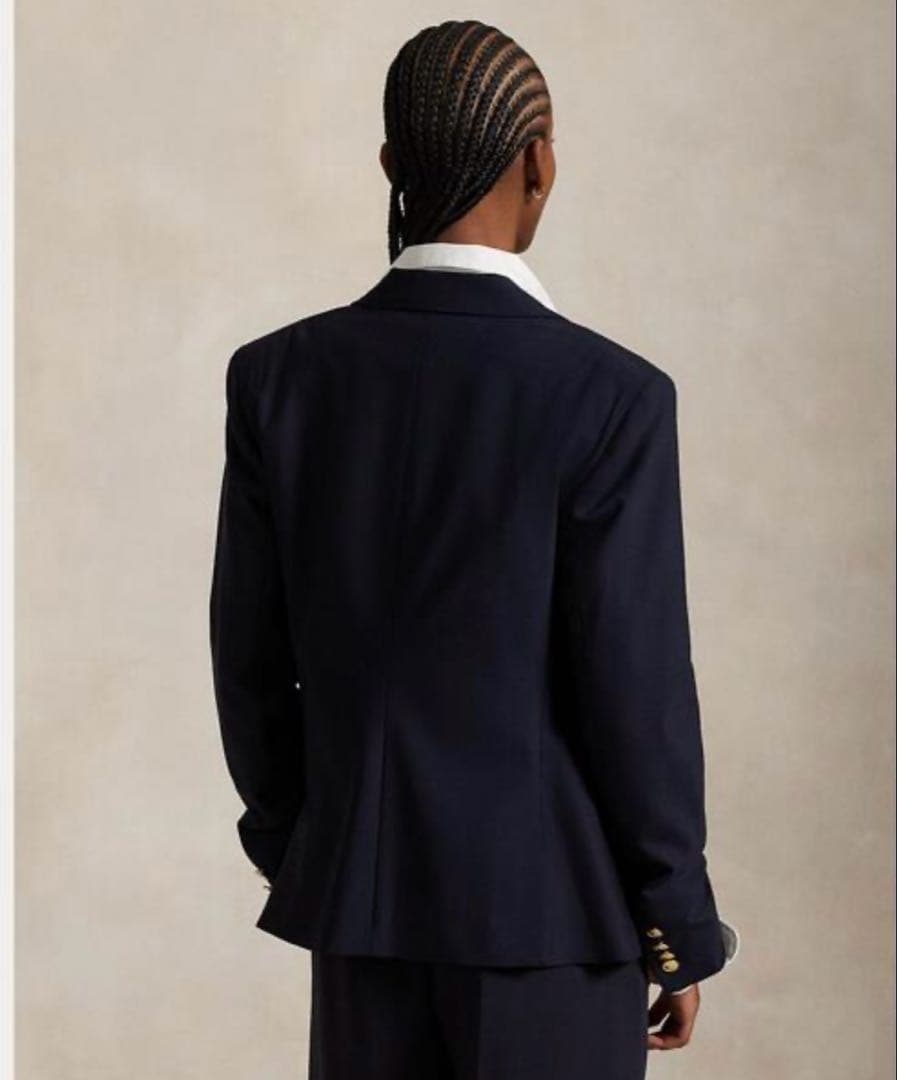 【タグ付き新品】ポロラルフローレン　ダブルブレステッドクレストブレザー