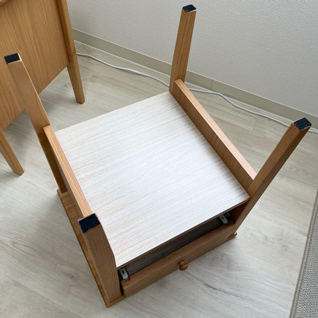 サイドテーブル 幅40cm ローテーブル コンパクト 1台