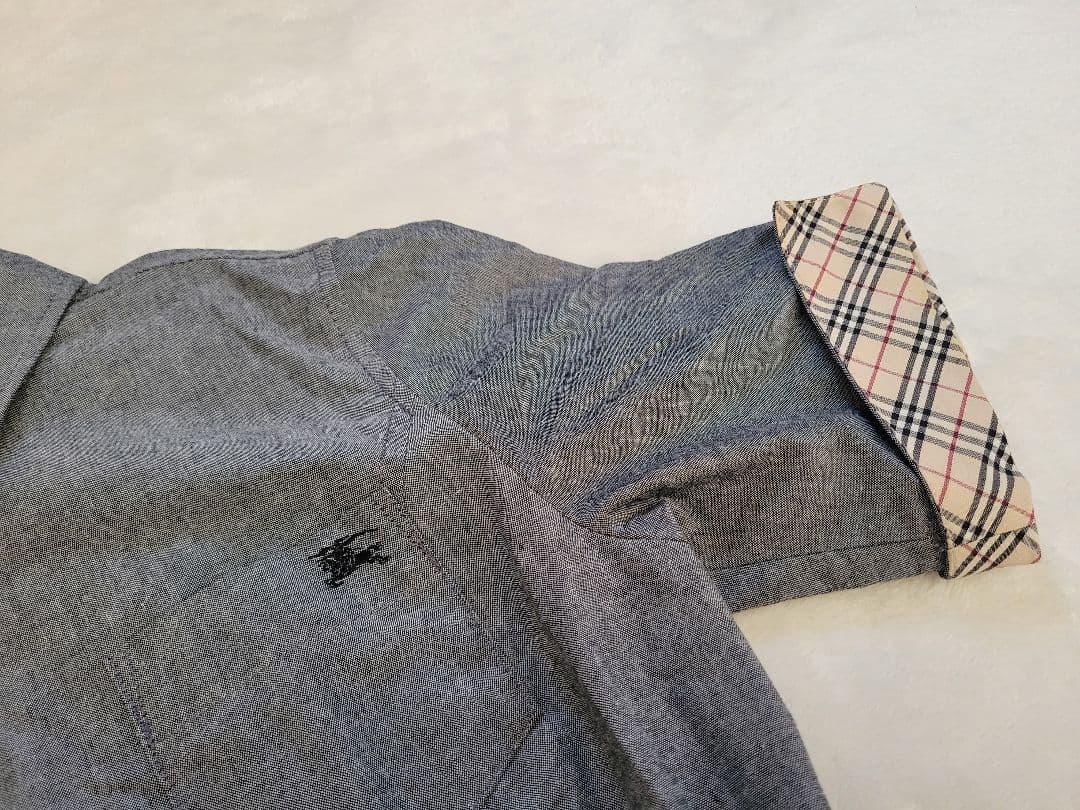 バーバリーロンドン ノバチェック 半袖ワンピース ベルト付き 150A