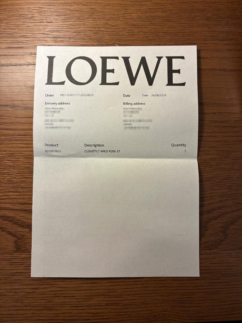 LOEWE On Cloudtilt 37 23cm ピンク ロエベ オン