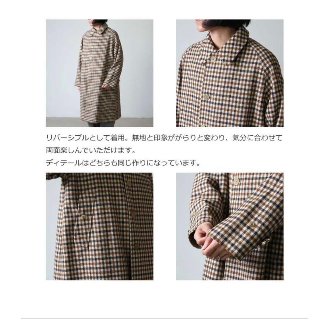 【最終値下げ】ANATOMICA シングルラグラン II ロングコート