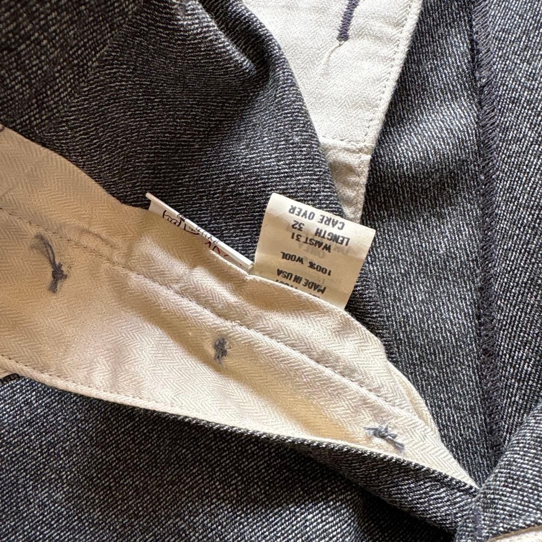 Double RL ウールトラウザーズ3星⭐︎⭐︎⭐︎初期モデル アメリカ製