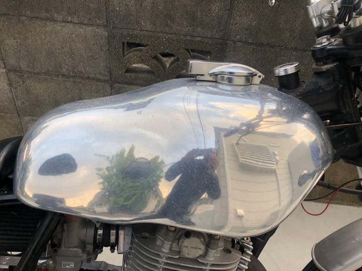 SR400  kitako キタコ　アルミ タンク