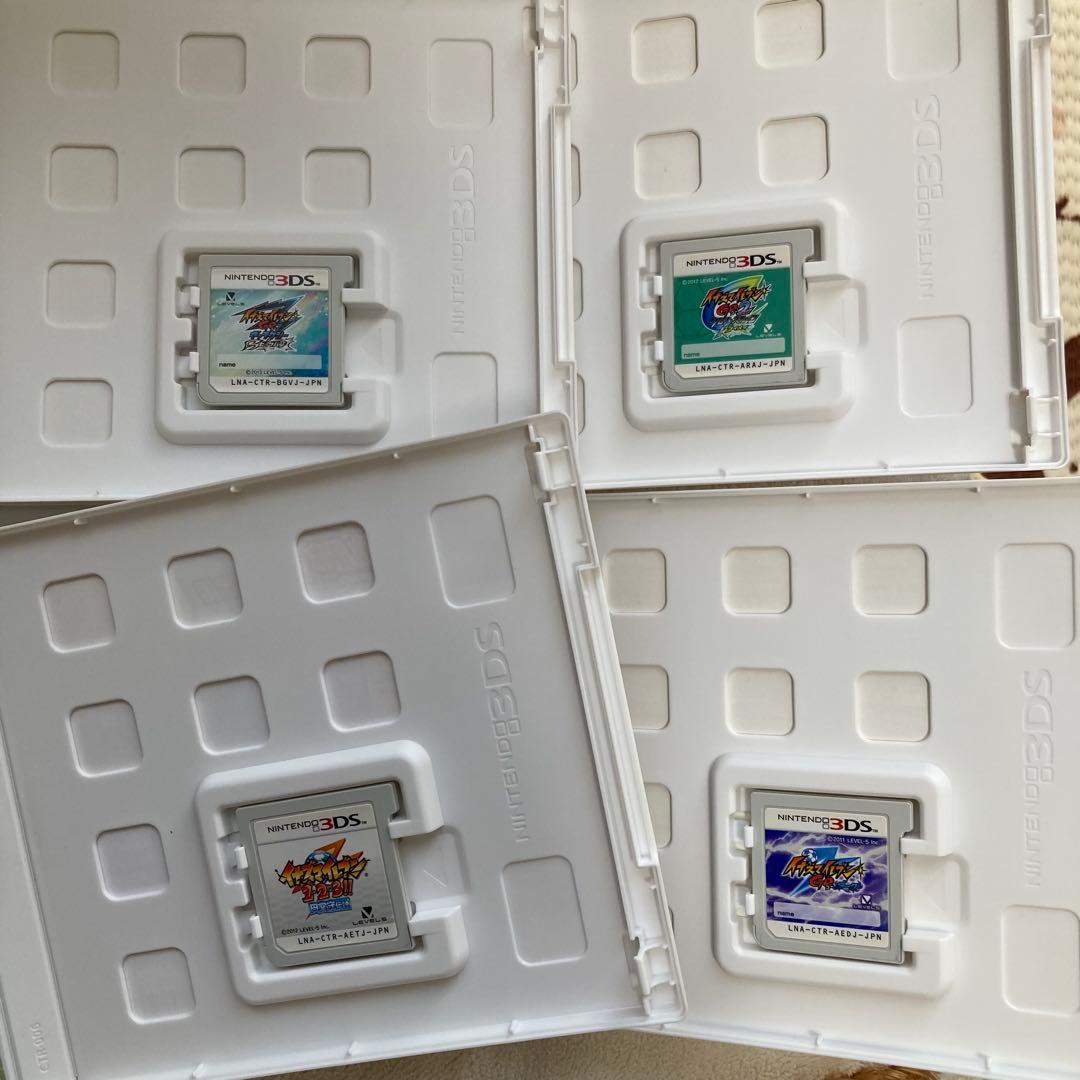 3DS　イナズマイレブンシリーズ 4本セット