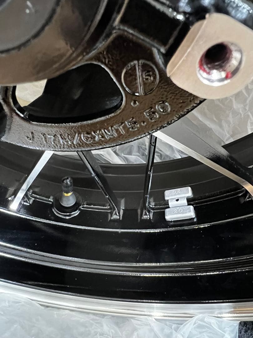 Z900RS イエローボール 純正ホイール 前後セット